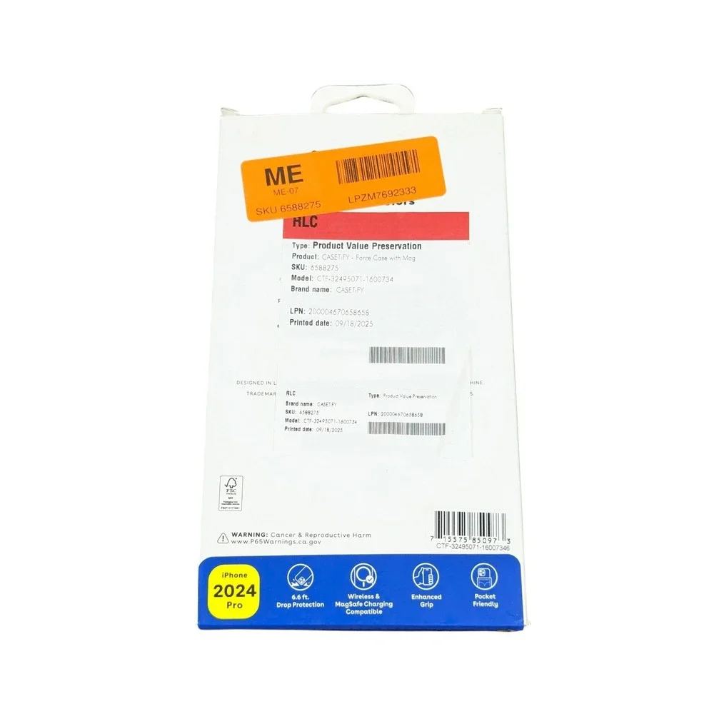 Aa5N CASETiFY Force Case w/ Magsafe Apple iPhone‎ 16 Pro 6.3